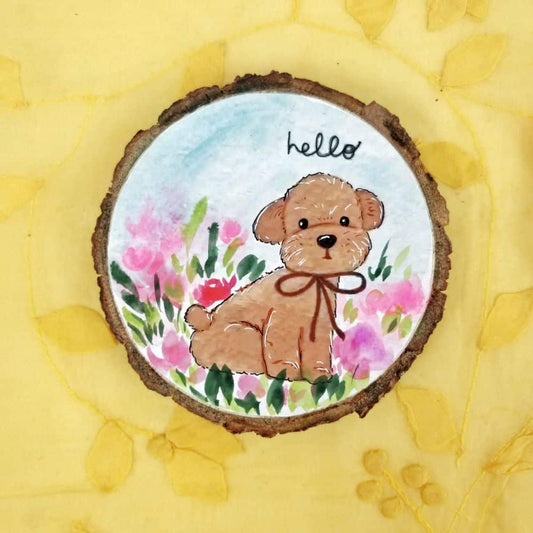 Avatar Fridge Magnets - Fluffy dog - rangreli