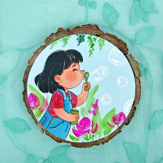 Avatar Fridge Magnets - Bubble blowing Kid - rangreli