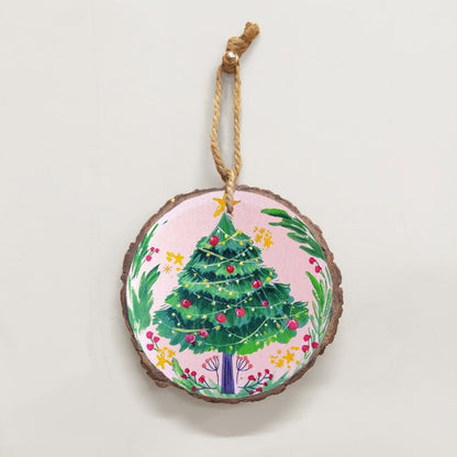 Merry Evergreen Bliss - Christmas Ornament