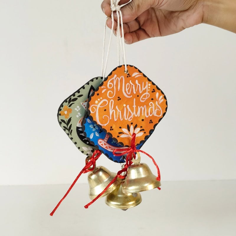 Woodland Jingle Trio – Bell Ornaments Set