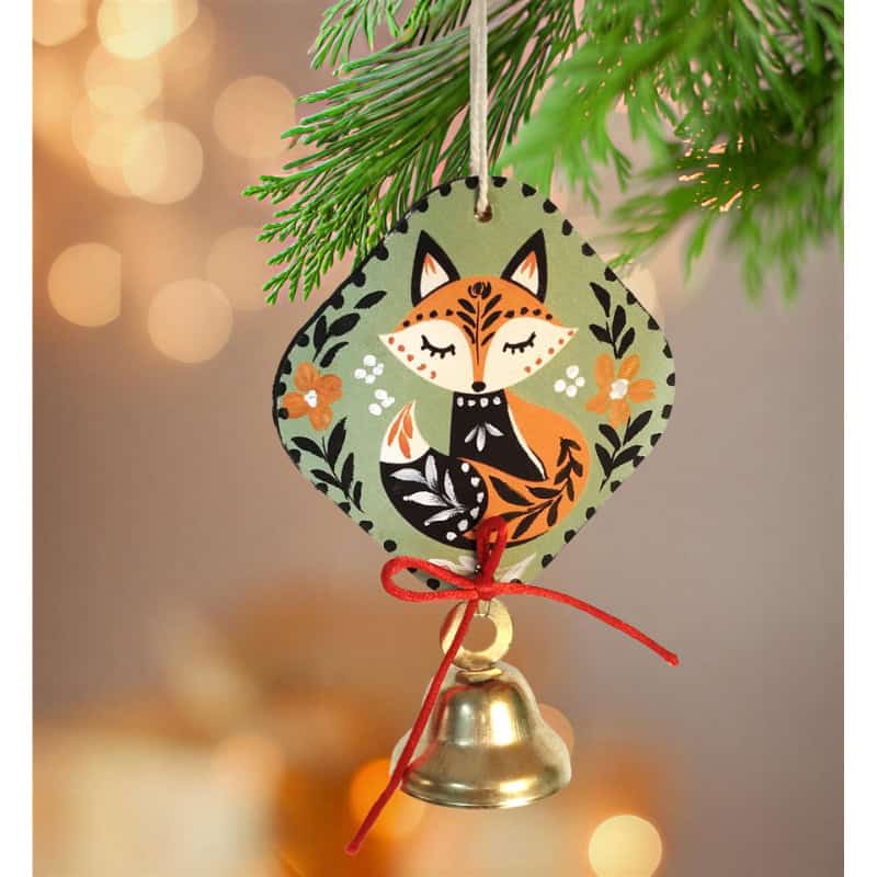 Woodland Jingle Trio – Bell Ornaments Set