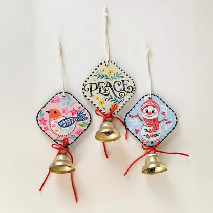 Jingle Joy Trio – Bell Ornaments Set