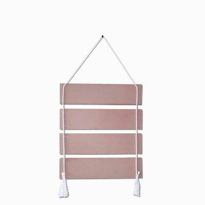 Wall Art - Quote Wall Hanging Planks - Welcome Guests - rangreli