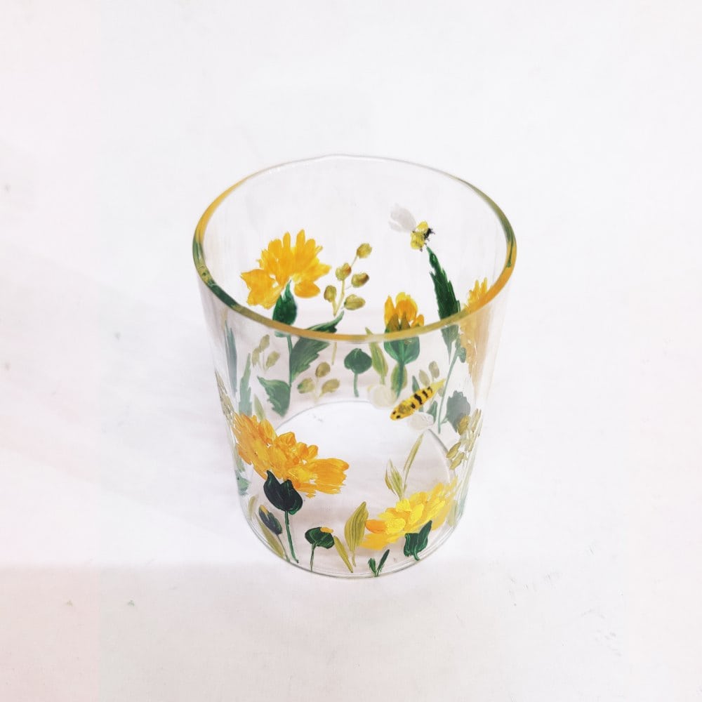Sunlit Meadow - Glass Votive - Rangreli
