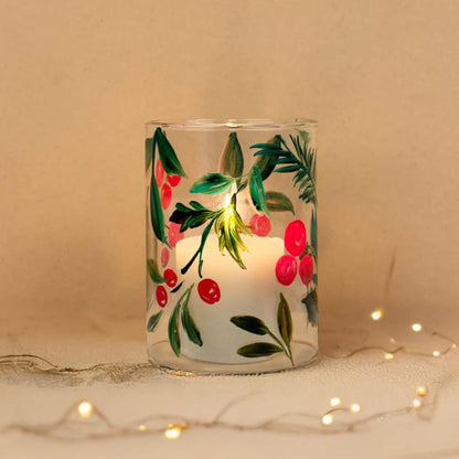 Winterberry - Glass Votive