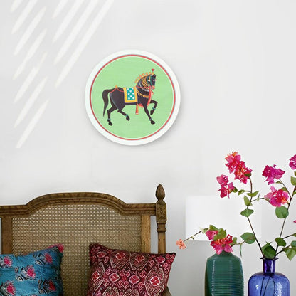 Horse Pichwai Style Wall Art Frames