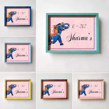 Load image into Gallery viewer, Printed Framed Name plate - GajRaj - rangreli
