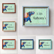 Load image into Gallery viewer, Printed Framed Name plate - GajRaj - rangreli
