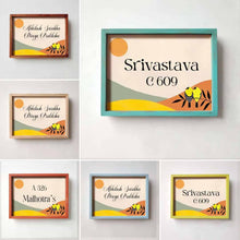 Load image into Gallery viewer, Handcrafted Framed Name plate - Hills - rangreli
