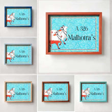Load image into Gallery viewer, Printed Framed Name plate - Gaay - rangreli
