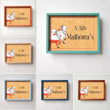 Load image into Gallery viewer, Printed Framed Name plate - Gaay - rangreli
