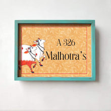 Load image into Gallery viewer, Printed Framed Name plate - Gaay - rangreli
