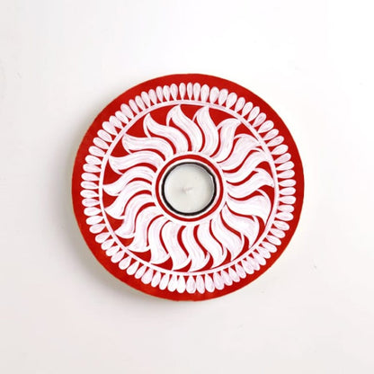 Chakra tealight holder