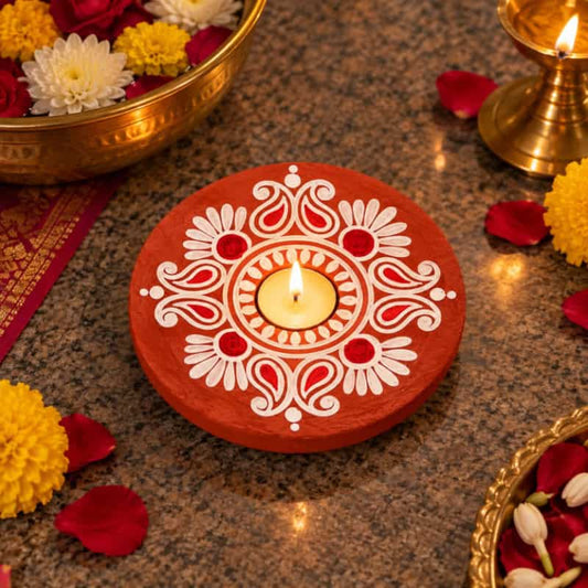 Madhobi Teallight Holder