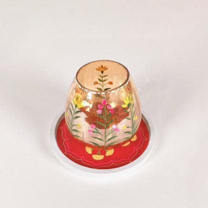 Meher- Wooden Candle Stand