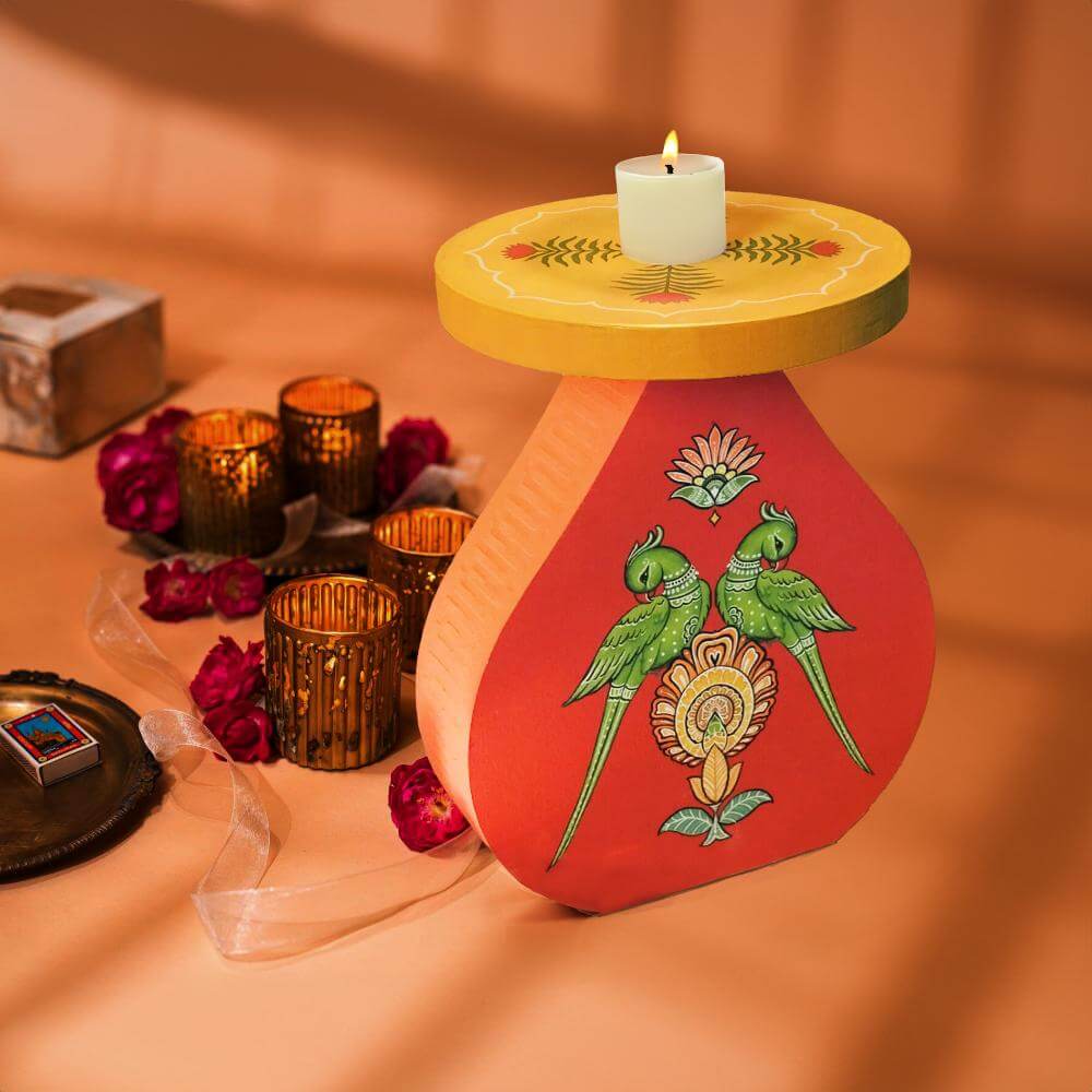 Shuk - Wooden Candle Stand