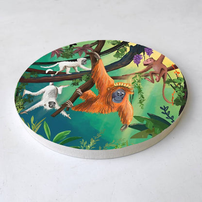 Orangutan Snuggles – Wall Art