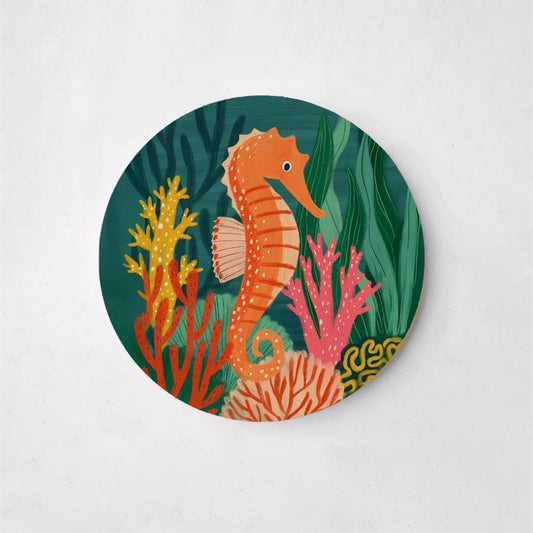 Seahorse Swirl – Wall Art