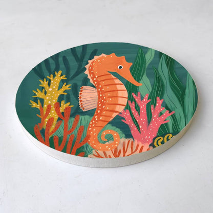 Seahorse Swirl – Wall Art