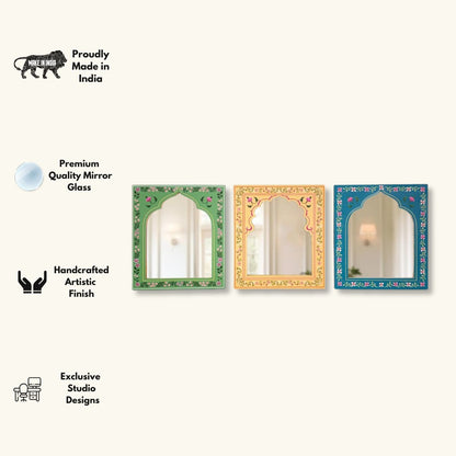 Rang Mahal Arch Mirror Set