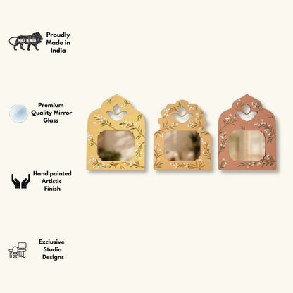 Sunheri Mirror Set
