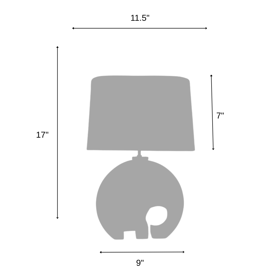 Matang Orange  Table Lamp