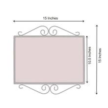 Load image into Gallery viewer, Hand Painted Metal Frame Name plate - Splendor - rangreli
