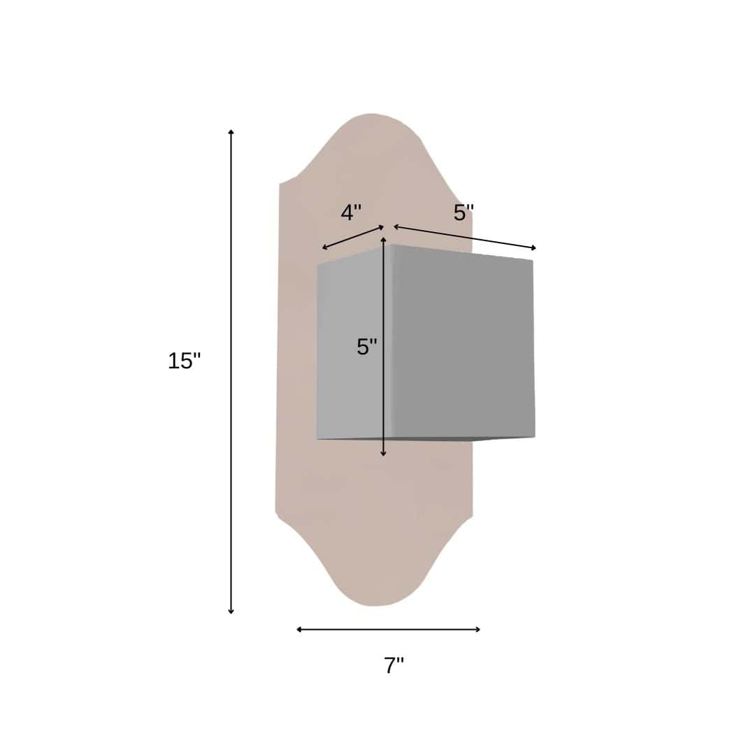 Crimson Petal Floral Wall Lamp