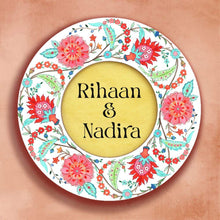 Load image into Gallery viewer, Printed Customized Name plate -  Veli Red
