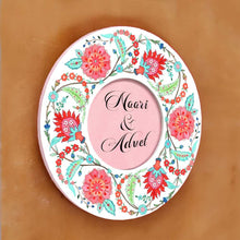 Load image into Gallery viewer, Printed Customized Name plate -  Veli Red
