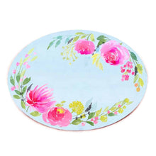 Load image into Gallery viewer, Customized Name Plate - White Garden Floral - rangreliart
