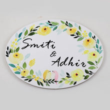 Load image into Gallery viewer, Customized Name Plate - Band Floral - rangreliart
