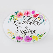 Load image into Gallery viewer, Customized Name Plate - Bliss Floral - rangreliart
