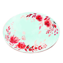 Load image into Gallery viewer, Customized Name Plate - Red Floral - rangreliart
