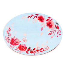 Load image into Gallery viewer, Customized Name Plate - Red Floral - rangreliart

