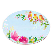 Load image into Gallery viewer, Customized Name Plate - Perching Birds Floral - rangreliart
