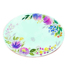 Load image into Gallery viewer, Customized Name Plate - Purple Garden Floral - rangreliart
