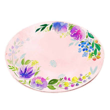 Load image into Gallery viewer, Customized Name Plate - Purple Garden Floral - rangreliart
