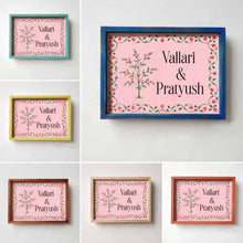 Load image into Gallery viewer, Printed Framed Name plate -  Bahaar
