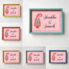 Load image into Gallery viewer, Printed Framed Name plate -  Kilangi
