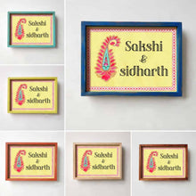 Load image into Gallery viewer, Printed Framed Name plate -  Kilangi
