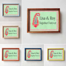 Load image into Gallery viewer, Printed Framed Name plate -  Kilangi
