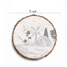 Load image into Gallery viewer, Handpainted Personalized Character Bark Nameplate - rangreli
