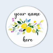 Load image into Gallery viewer, Customized Name Plate - Lemon Name plate - rangreliart
