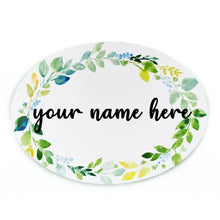 Load image into Gallery viewer, Customized Name Plate - Floral Sheath Name Plate - rangreliart
