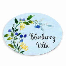 Load image into Gallery viewer, Handpainted Customized Name Plate - Corner Berry Name Plate - rangreli
