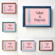 Load image into Gallery viewer, Printed Framed Name plate -  Kalgi
