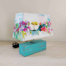 Load image into Gallery viewer, Rectangle Table Lamp - Sweet birds Lamp
