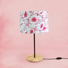 Load image into Gallery viewer, Drum Table Lamp  - Cherry Blossom
