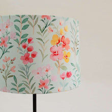 Load image into Gallery viewer, Drum Table Lamp  - English Garden
